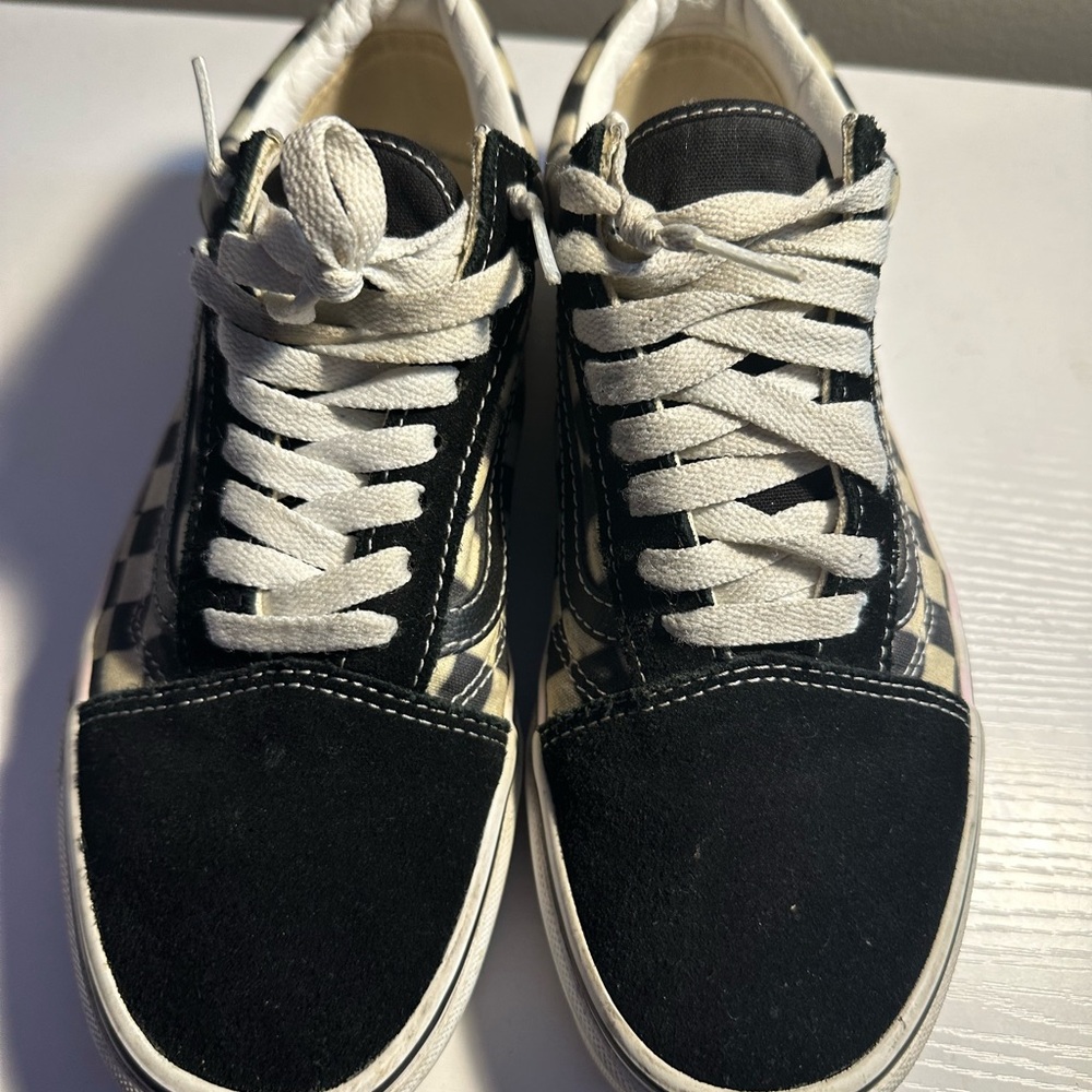 Checkered Vans